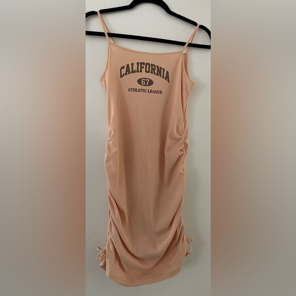 Shein California Athletic Ruched Dress Girls 11-12Y